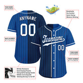 Custom Stripe Fashion Personalized Authentic Baseball Jersey BSBJ01-E06043-1